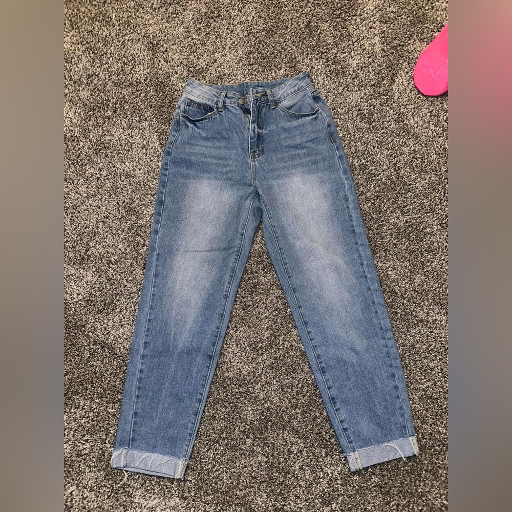 SHEIN Wide leg mom jeans